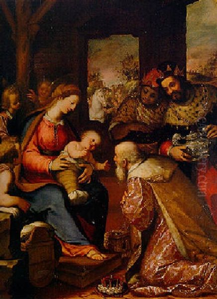 The Adoration Of The Magi - view 1