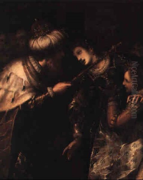 Esther Before Ahasuerus - view 1