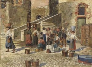 Acquaiole A Portovenere by Arturo Pagliai