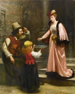 Das Almosen by Eleuterio Pagliano