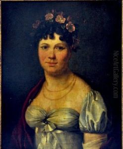 Portrait De Femme by Aimable Louis Claude Pagnest