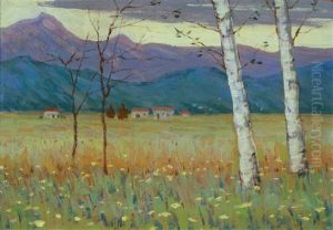 Presso Pietrasanta Di Sera by Ferruccio Pagni
