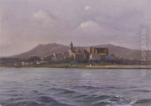 A Coastal Town by Jean-Louis Paguenaud