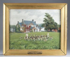 Duke Of Beaufort Hounds by George Paice