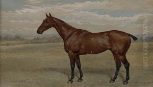 Scimiter Portrait Of A Hunter In A Stable Interior