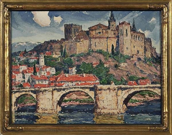 Italian River Scene - view 1