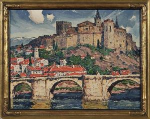 Italian River Scene
