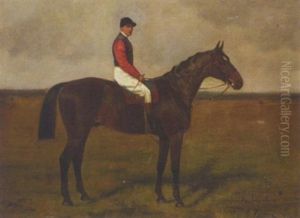 "ambush Ii" With Jockey Up by George Paice