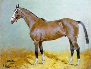The Bay Hunter "winning Post" by George Paice