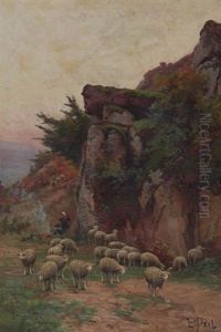 Troupeau Et Bergere
