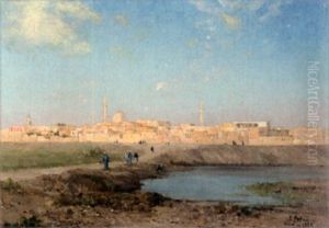 Vue Du Caire by Edouard Pail