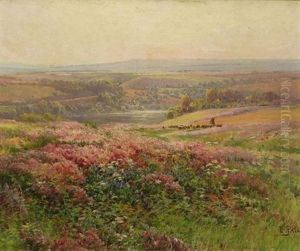 French Landscape by Edouard Pail