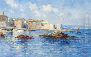 Im Alten Hafen Von Saint Tropez