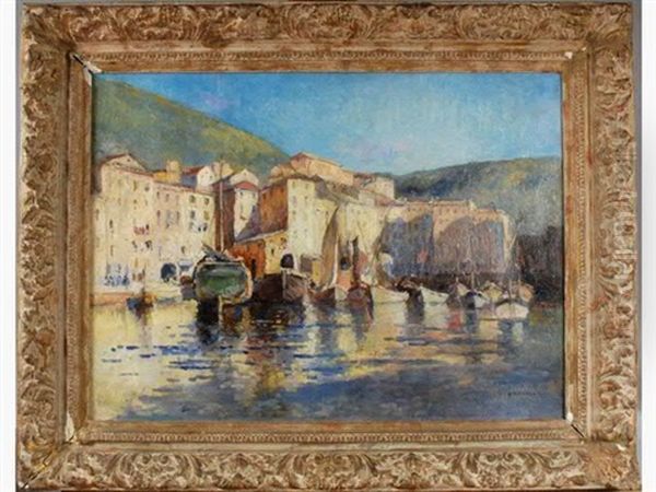 Reflets Sur L'eau Dans Le Port De Camogli - view 1
