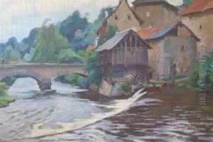 Vue Presumee De La Creuse, La Moulin