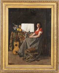 Mujer Con Guitarra Mujer Con Guitarra