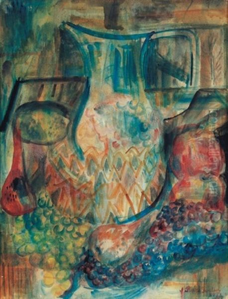 Still Life With Fruit And Jug - view 1