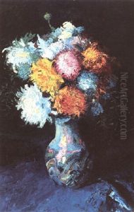 Chrysanthemenstraus by Robert Pajer-Gartegen
