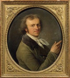 Portrait D'homme by Jacques-Augustin-Catherine Pajou