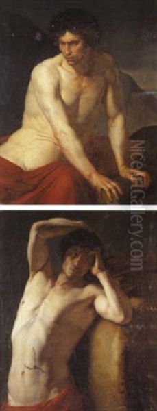 Etude De Figure D'homme - view 1