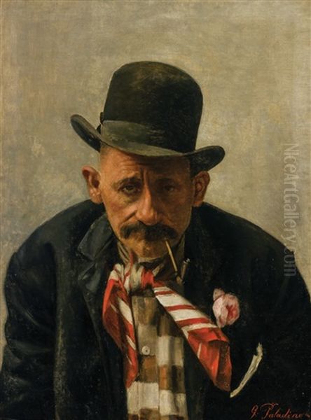 Italian Gentleman Smoking His Pipe - view 1