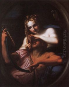 Rinaldo And Armida by Filippo Pelagio Palagi