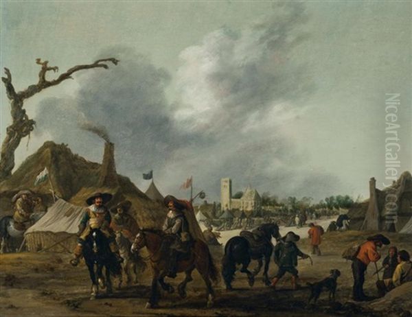 Scene De Campement - view 1