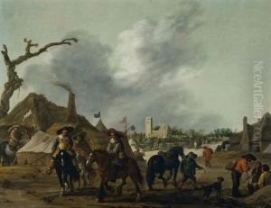 Scene De Campement