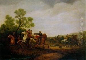 Reiterschlacht by Palamedes Palamedesz. (Stevaerts, Stevens)
