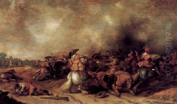 A Cavalry Engagement - view 1