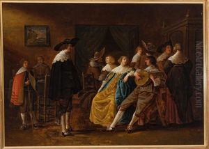 Musizierende Gesellschaft by Anthonie Palamedesz