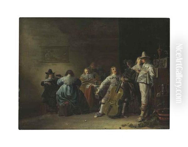 An Interior With Elegant Company Making Music - view 1