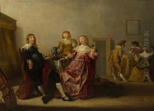 Merry Company by Anthonie Palamedesz