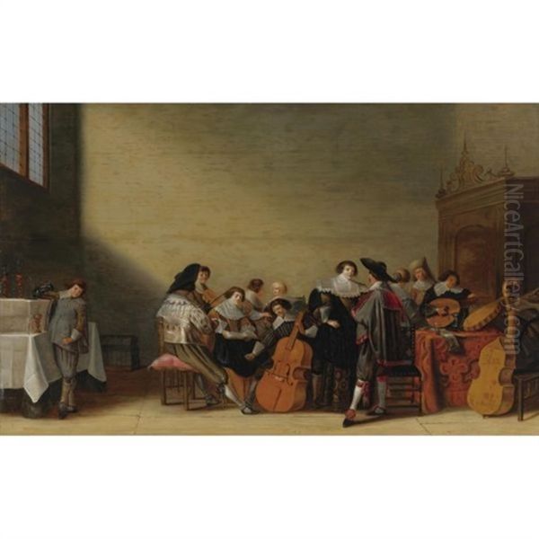 An Elegant Company At A Concert - view 1