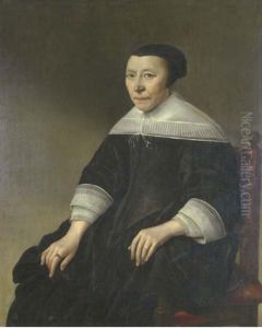Portrait Of A Lady, Three-quarter-length, In A Black Dress Portrait Of A Lady, Three-quarter-length, In A Black Dress