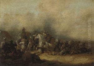 Choc De Cavalerie by Anthonie Palamedesz