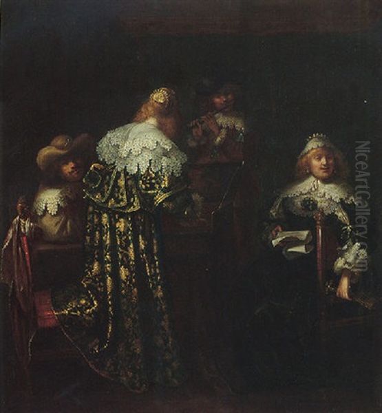 An Elegant Party Playing Music - view 1