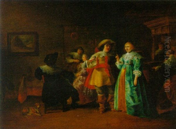Elegant Company In An Interior - view 1