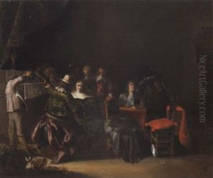 Elegant Company Making Music In An Interior Elegant Company Making Music In An Interior