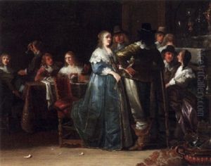 Vornehme Gesellschaft by Anthonie Palamedesz