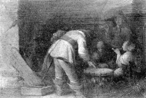 Scene De Corps De Garde, Les Joueurs De Des by Anthonie Palamedesz