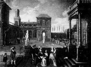 Court Scene by Anthonie Palamedesz