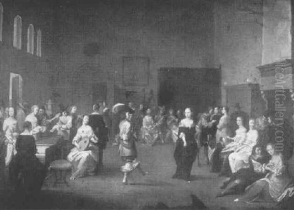Interior With Figures - view 1