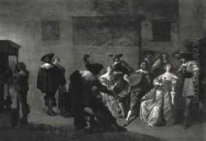 Concert Dans Un Interieur by Anthonie Palamedesz