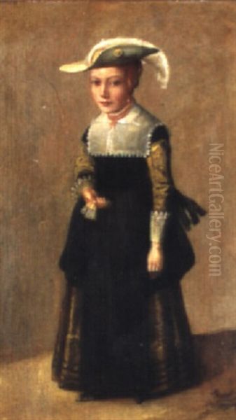 A Young Woman - view 1