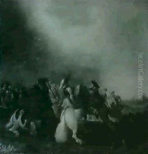 Cavalry Melee by Anthonie Palamedesz