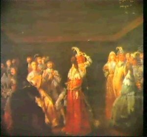 Der Maskenball by Anthonie Palamedesz
