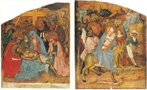 La Deposition De Croix by Blasco De Granen