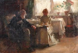 The Light That Never Fails (study) by William Mainwaring Palin