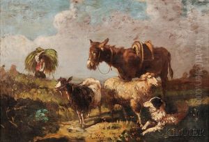 The Faithful Companions by Filippo Palizzi
